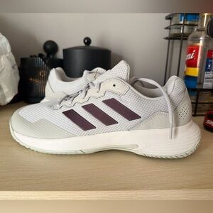 Adidas Gray and Purple Game Courts